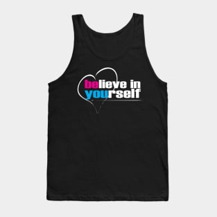 Believe in Yourself, heart Tank Top